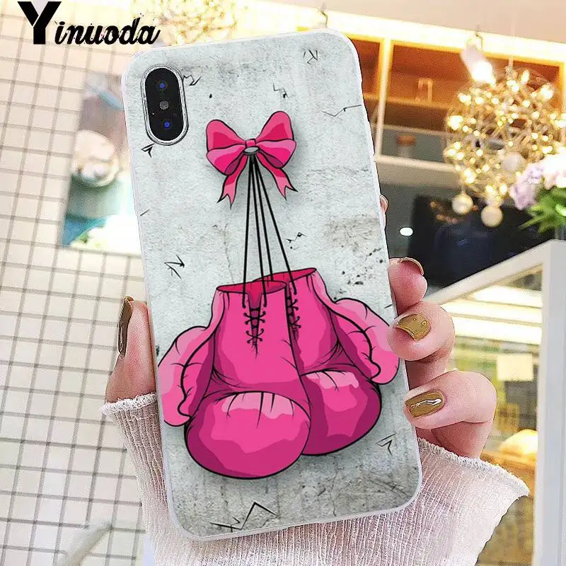 Cartoon Boxing Girl Gloves