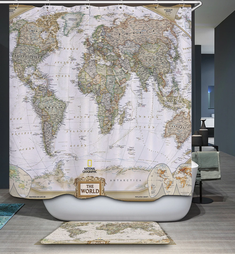 Online Buy Wholesale Vintage Shower Curtain From China Vintage - Homing D Creative Vintage World Map Elephant Polyester Waterproof Mildewresistant Shower Curtain Modern Cozy Bathroom online buy wholesale vintage shower curtain from china vintage - homing d creative vintage world map elephant polyester waterproof mildewresistant shower curtain modern cozy bathroom