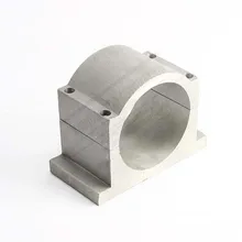 125 мм Диаметр литой алюминиевый кронштейн для ЧПУ гравировальный вал для фрезерного станка зажим/приспособление/держатель с отверткой