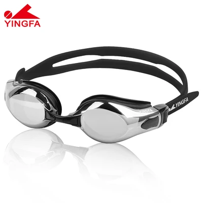 Y2800AF(M)-01 Yingfa, мужские и женские очки для плавания, анти-туман, УФ-защита, очки для плавания, профессиональные, высокое разрешение, водонепроницаемые, очки для плавания ming - Цвет: Y2800AF(M)-01