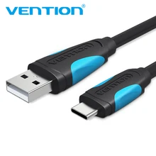 Vention usb type-C кабель для быстрой зарядки 2A USB 3,1 USB C кабель для передачи данных usb type-C зарядный кабель для samsung S8 Xiaomi huawei LG