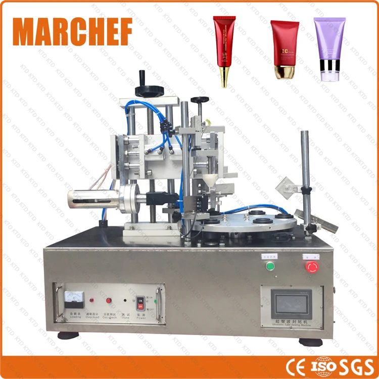 

CE ISO 20-50pcs/min New type Ultrasonic hand cream/ toothpast tube filling sealing machine