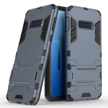 

30pcs/lot For Samsung Galaxy S10 Lite S10E Hybrid 2 in 1 Stand Armor Hard Slim Phone Cover Case For Samsung Galaxy S10 Plus S10