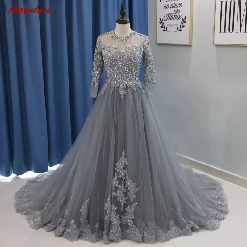Lange Mouwen Lace Moeder van de Bruid Jurken voor Wedding Party Plus Size Sexy Avondjurken Bruidegom Godmother Diner Jurken 2018 Lange Mouwen Lace Moeder van de Bruid Jurken voor Wedding Party Plus Size Sexy Avondjurken Bruidegom Godmother Diner Jurken 2018