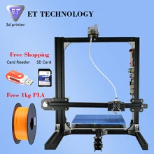 2017 Free PLA ABS ET-I3 Twin Extuder Massive Measurement Prusa i3 Auto Stage Double Nozzle Excessive Precision Massive Construct Space 3D Printer Equipment
