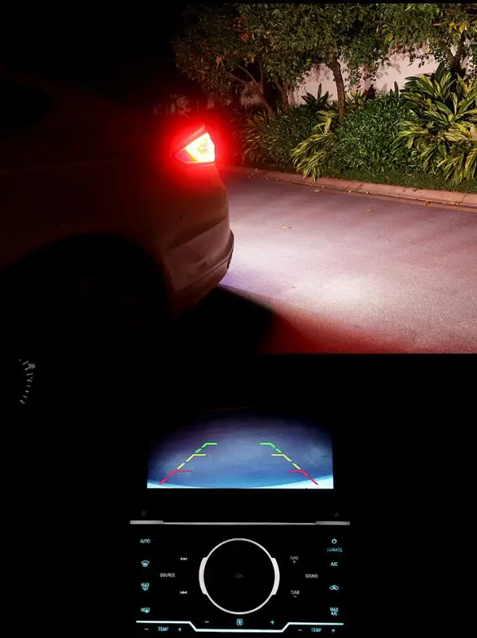 2 шт. авто светодиодные лампы Canbus без ошибок T15 W16W 3030 24 leds Автомобильные для Mazda CX 3
