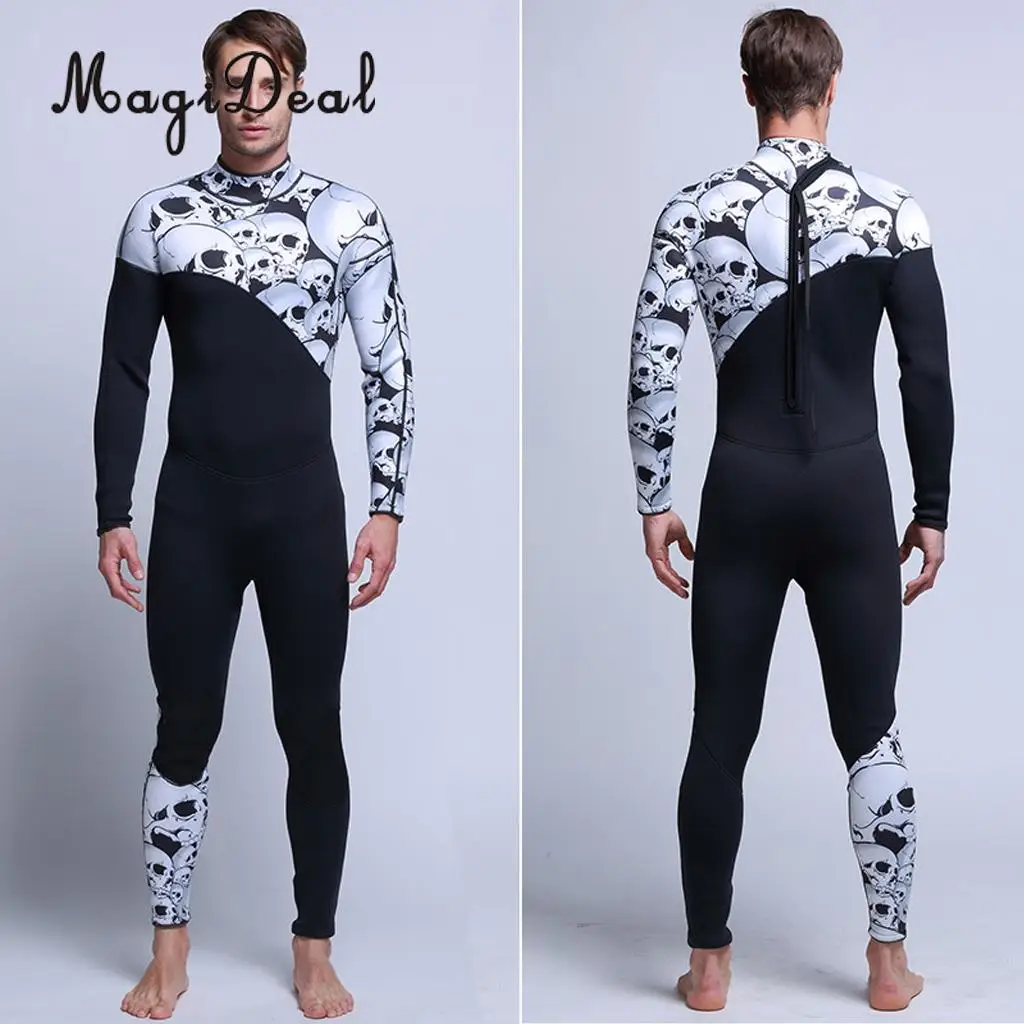 Phenovo 3mm Neoprene Scuba Dive Wetsuit For Men Diving Wet Suit Surf Surfing Snorkeling Equipment Full Suits Spear Fishing