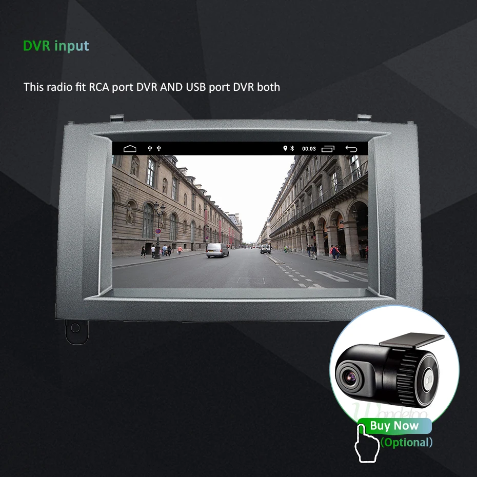 Perfect Android 9.0 DSP Auto GPS for Peugeot 407 2004 2005 2006 2007 2008 2009 2010 Multimedia Screen Navigation Stereo Radio DVD Player 4