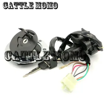 

Motorbike Ignition Switch Gas Cap Seat Key Lock Set For Kawasaki ZZR400 93-03 04 05 06/ ZZR600 1993-2004/ZXR400 ZXR750 1991-1994