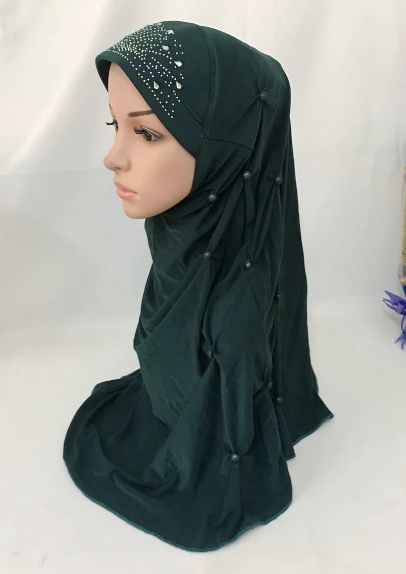 12 шт./лот) стиль и пуговицы Стразы мусульманский хиджаб исламский хиджаб ML115