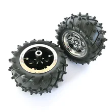 3*55 мм Внедорожные колеса DIY игрушечная модель автомобиля внедорожные шины сцепление сильные резиновые противоскользящие колеса