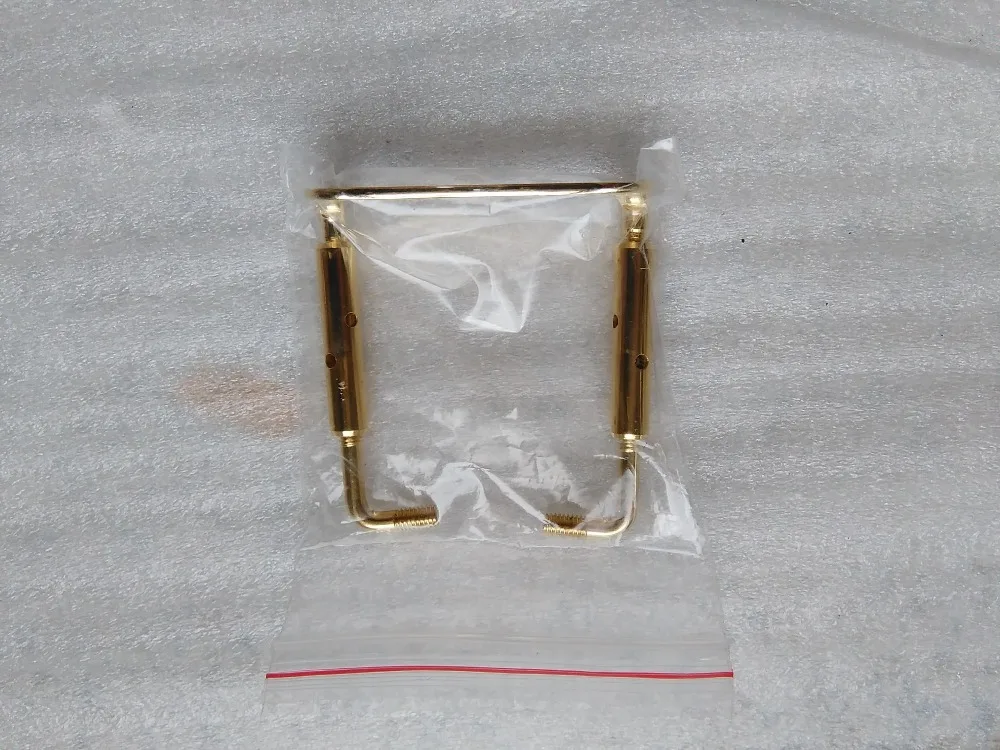 

15 PCs Quality Violin parts Gold color Violin Chin rest clamp
