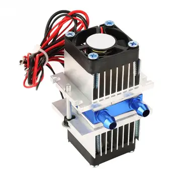 12V DIY Semiconductor Thermoelectric Cooler Cooling Peltier Refrigeration Water Cooling Device Peltier Elemente Module Heatsink sxdool cooling diy new cooling system refrigeration system diy kit set peltier cooler cooling system