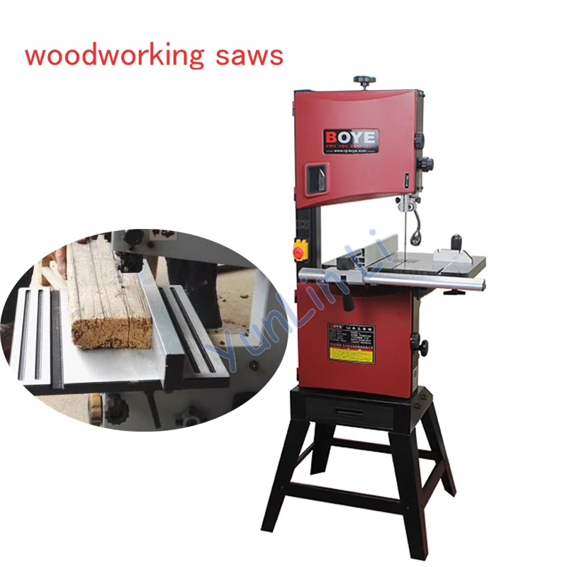Woodworking Saw Machine DIY Cutting Tool 10 Inch Stainless Steel Board Line Sawing Machine Precision Wood Table Saw Machine MJ10