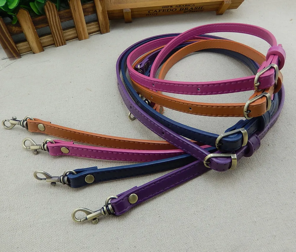 High quality diy bag shoulder strap,110 120cm*1.2cm multi colors bag