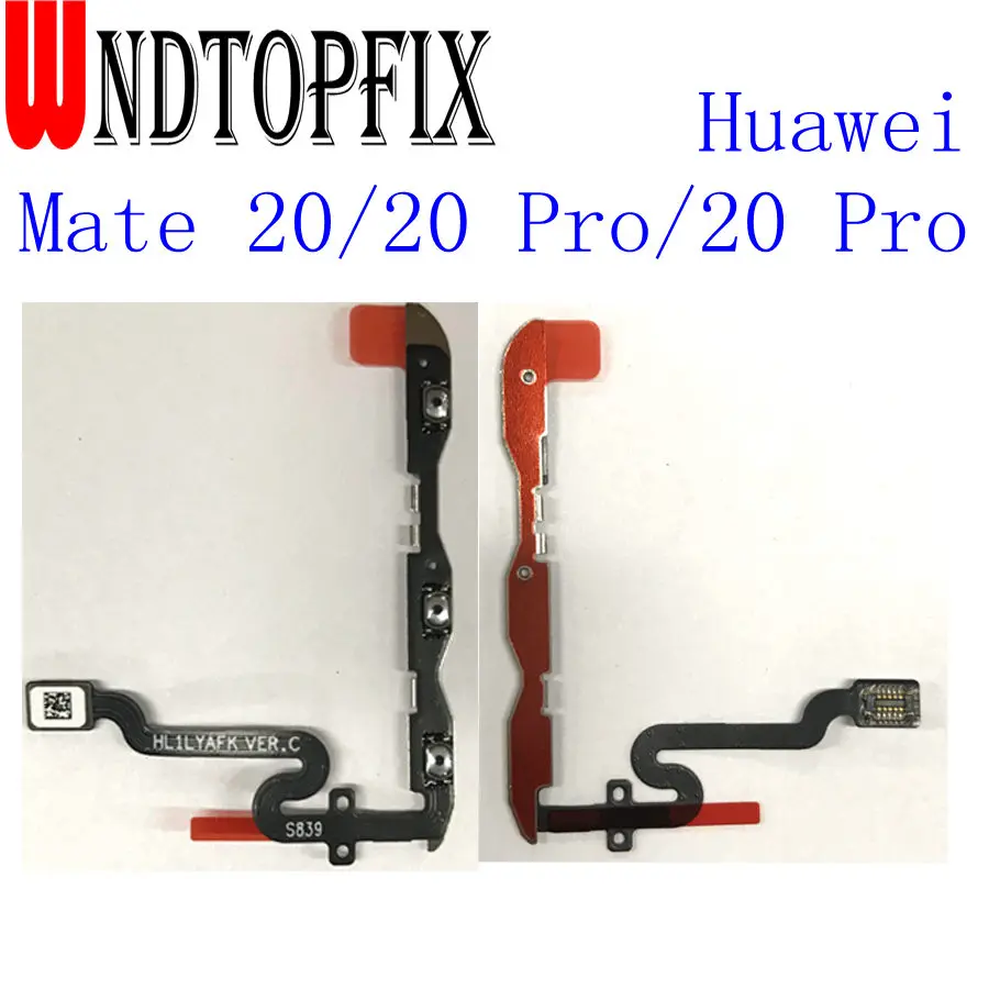 

Power Volume Button Flex Cable Side Key Button Flex Cable For Huawei Mate 20 Pro / Mate 20 lite Repair Parts