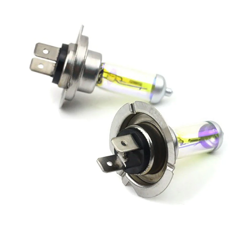 JX-LCLYL 2pcs H7 12V 55W Xenon Halogen Car Front Headlight Light Lamp Bulb Super Bright