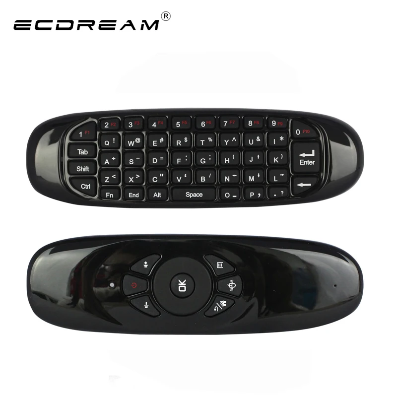 Funny wireless Keyboard air mouse keyboard remote control 3 in 1 2.4