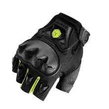 Scoyco MC29D Motorcycle Half Finger Protective Shell Silicon Anti-Skid Racing Sports Gloves Motorbike Motocicleta Luvas Moto