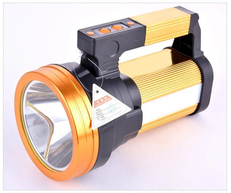 

Range far strong light portable light flashlight rechargeable USB multi-function portable LED outdoor hunting searchlight