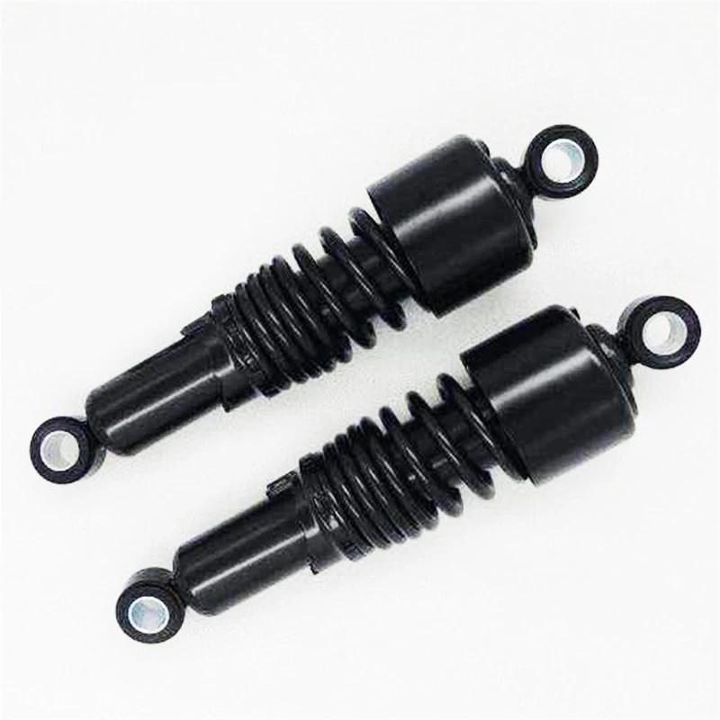 Universal Black Chrome 267mm 10.5" Motorcycles Rear Shocks Absorber