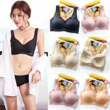 Новинка; модное женское нижнее белье с высоким подъемом для девочек; однотонное бесшовное нижнее белье из хлопка и спандекса без рукавов; повседневное прямое нижнее белье