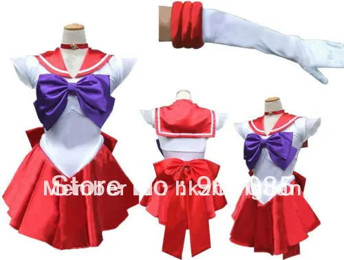 

FREE SHIPPING S-2XL 487 sailor moon costume Venus Mina Cosplay Costume Rini Chibi MooN costume