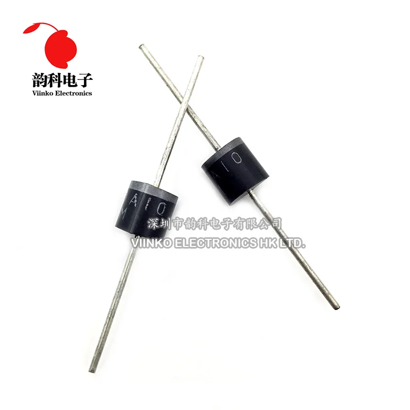 

20pcs 10A10 10A 1000V R-6 Axial Rectifier Diode Good Quality