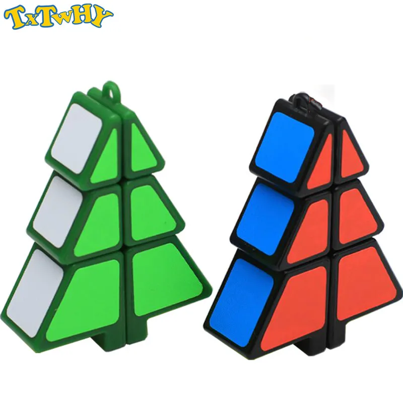 Zcube Рождественская елка куб 1x2x3 волшебный куб головоломка на скорость кубики детские развивающие игрушки