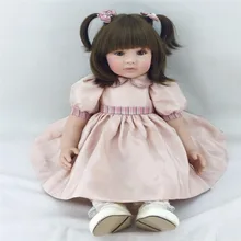 22 дюйма 55 см силиконовые куклы для новорожденных, реалистичные куклы для девочек подарок принцессы brinquedos детские игрушки праздничный подарок