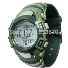 Military Men s Digital Fishing Sport Wristwatch Barometer Thermometer Altimeter Monitor Storm Warning Weather 6 Spot