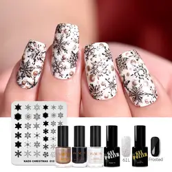 KADS пластины для ногтей Nail Art шаблон ногтей штампа плиты маникюр стемпинг ногтей покрытие гель комплект 12 комплектов для выбора