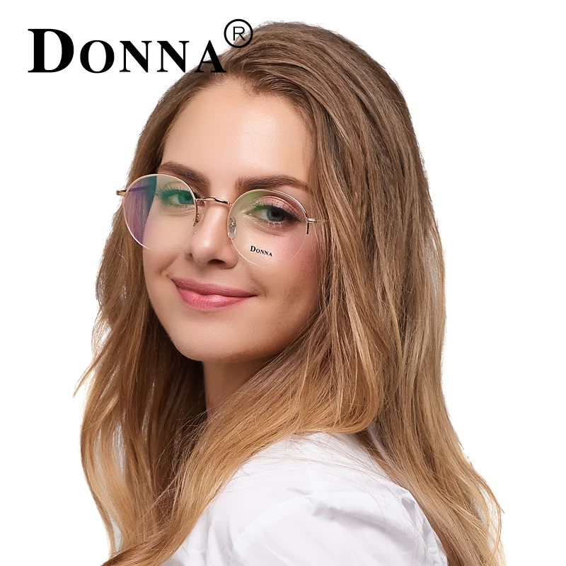 Buy DONNA Optical Half Frame for Eyeglasses Frames