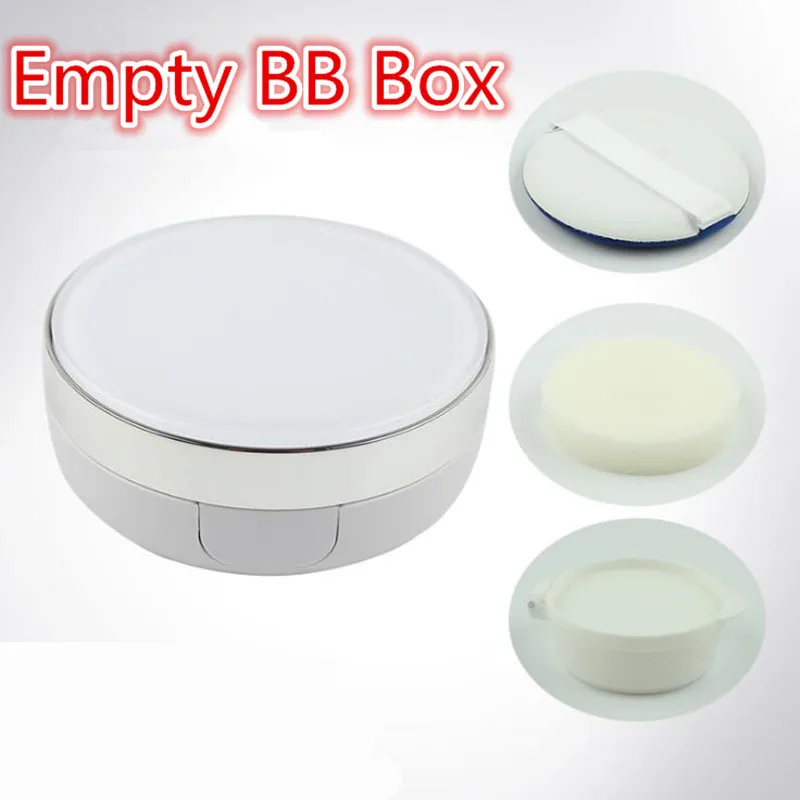 

1 Pc DIY Beauty Makeup Case Air Cushion Sponge Powder Puff Empty Box Liquid Foundation BB Cream Sponge Dispensing Hold Maquiagem