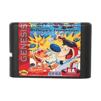 

Ren The Stimpy Show 16 bit MD Game Card For Sega Mega Drive For Genesis