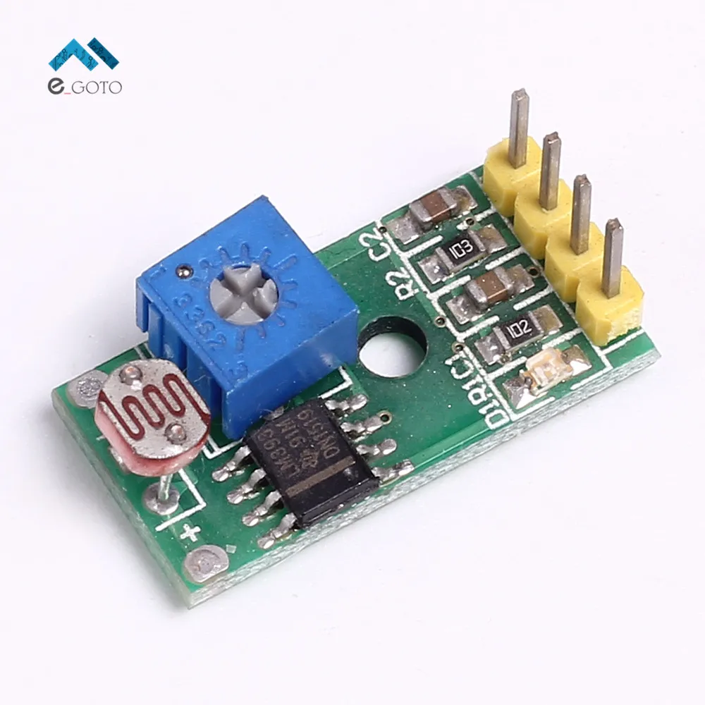 Photoresistor Sensor Module 4 Pin Light Control Module 3 3 5V for Arduino Light Detection