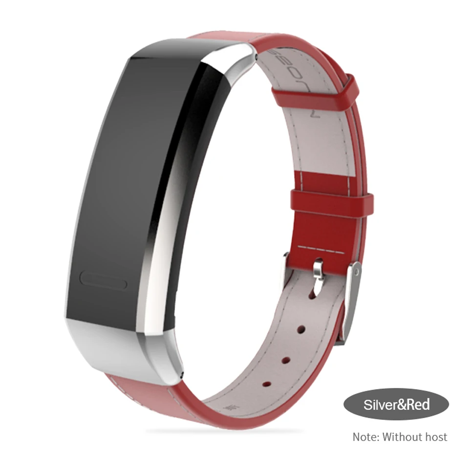  Mijobs Leather Wrist Strap for Huawei Band 2 Pro B29 B19 Replacement for Huawei Sport Band 2 Watch  - 32883335337