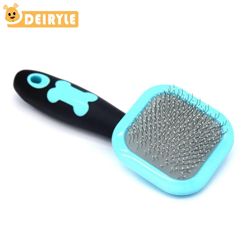 

Pet Grooming Brush Slicker Brush Combs for Dogs Cats Easily Removes Mats and Tangles from the Pet's Coat Loose Fur Pets