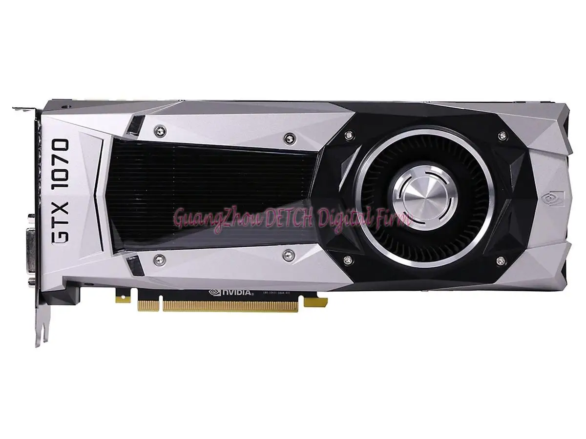 Genuine boxed GTX1070 8GB public version of the card game