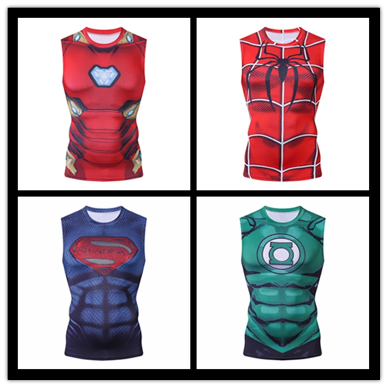 New Avengers 3 Thor G yms Bodybuilding Brand Tank Top Men Compression Summer Fitness Clothing Fashion Muscle Sportswear