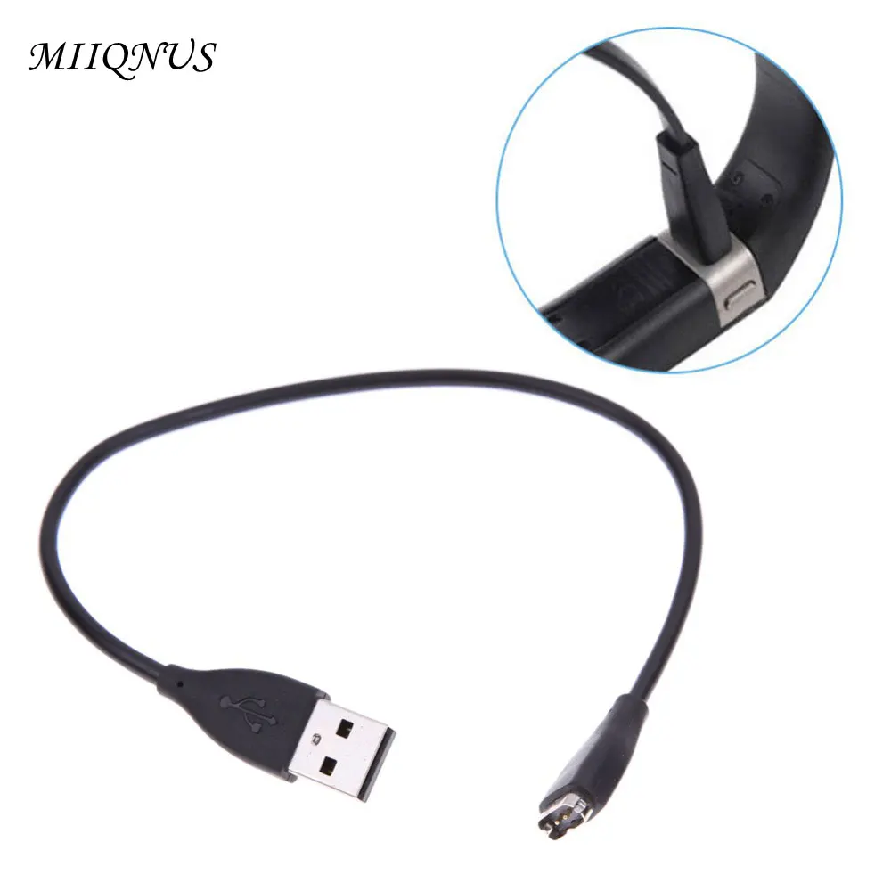 30 см USB зарядное устройство зарядный кабель шнур для зарядки бит HR Браслет черный