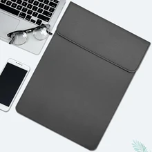 Модный чехол для ноутбука с застежкой 13,3 14 15,6 водонепроницаемый чехол из искусственной кожи для Macbook Xiaomi Air 11 12 13 retina Pro 15 сумка для ноутбука