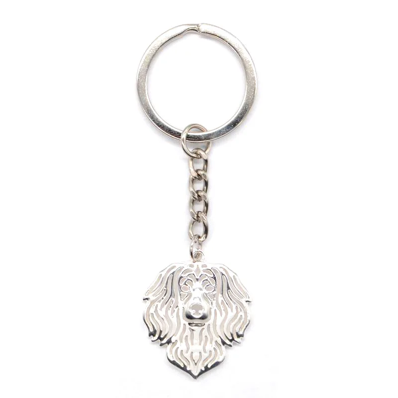  New Women's Men's Dog Key Bag Holders Alloy Boykin Spaniel Chains | Украшения и аксессуары