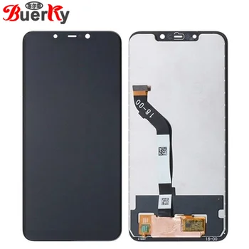 

BKparts 5PCS 6.18" For Xiaomi Pocophone F1 LCD Display Touch Screen Glass Digitizer For Xiaomi Poco F1 Complete Assembly LCD