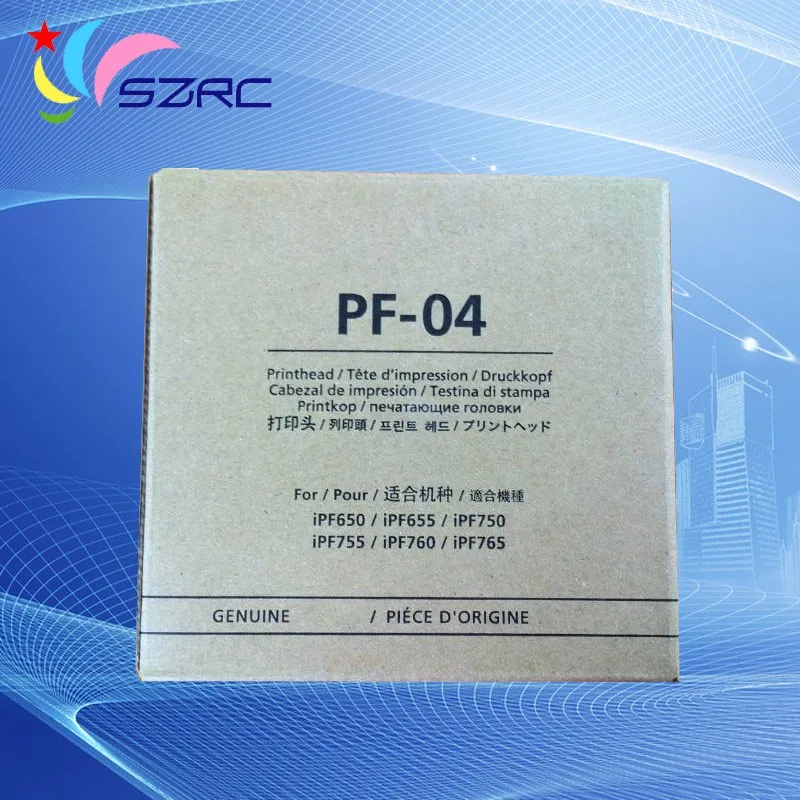 Оригинальный PF 04 печатающая головка для Canon iPF670 iPF671 iPF680 iPF686 iPF770 iPF771 iPF780 iPF781 iPF786 830