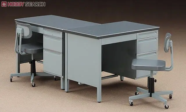 Hasegawa FA03 The Figure Accessories Office Desk and Chair 1/12 502 for sale online 