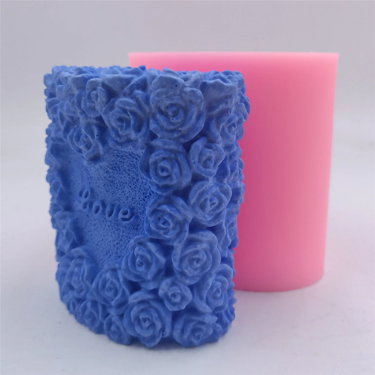 Силиконовая форма для украшения свечей Милое Свадебное искусство 3D изготовления