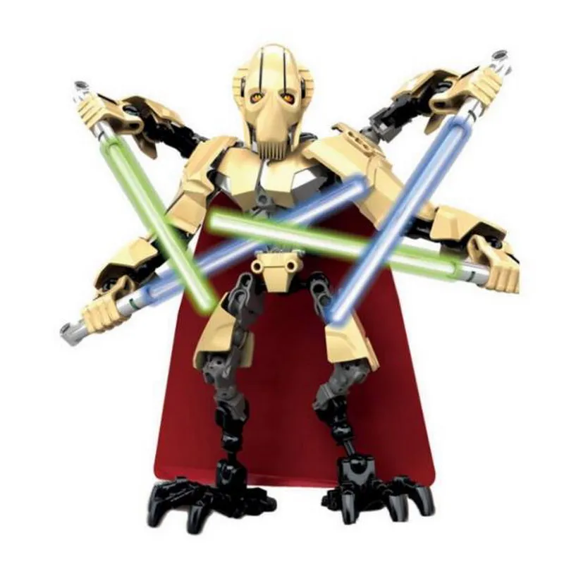 

516 KSZ Star Wars The General Grievous Prince Of Devils Robot Model Figure Blocks Compatible Legoe Building Toys For Children