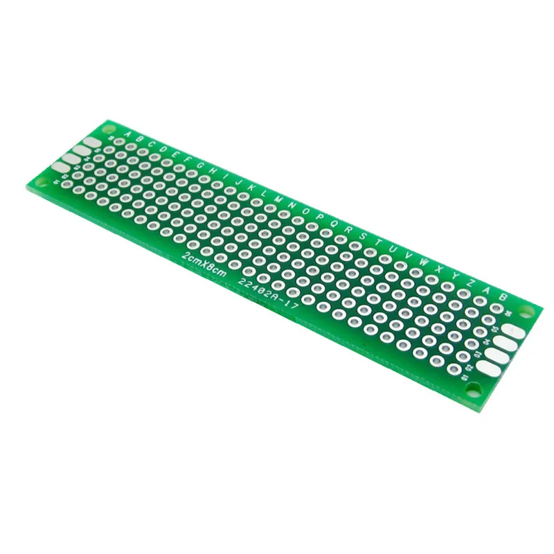10 шт. двухсторонний Прототип PCB 2x8 3x7 4x6 5x7 6x8 7x9 8x12 9x15 универсальная печатная плата для DIY Kit - Цвет: 2x8