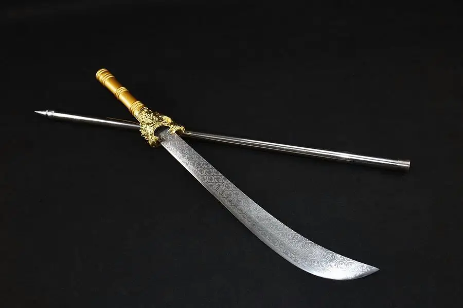 148 см боевой охотничий Меч Zhan Dao меч острый 1090 лезвие из высокоуглеродистой стали